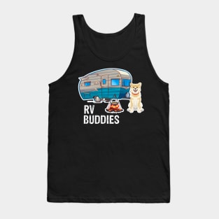 Shiba Inu Dog Rv Buddies Pet Lovers Funny Camping Camper Tank Top